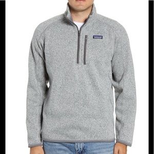 Patagonia Better Sweater Quarter Zip Pullover Size S